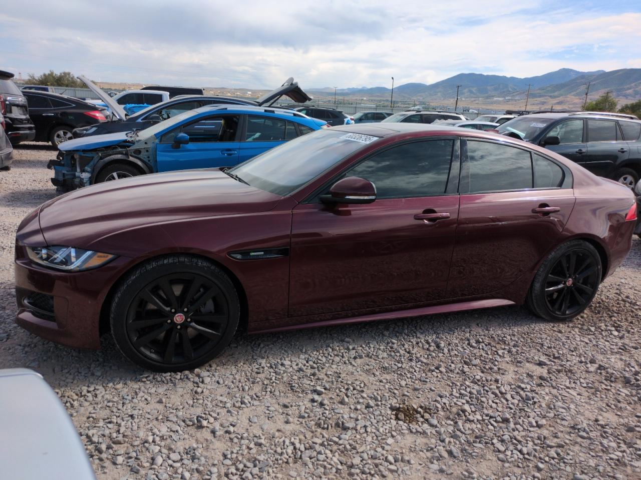 2017 Jaguar XE 35t R-Sport, VIN SAJAF4BV8HA976490 — Rear end