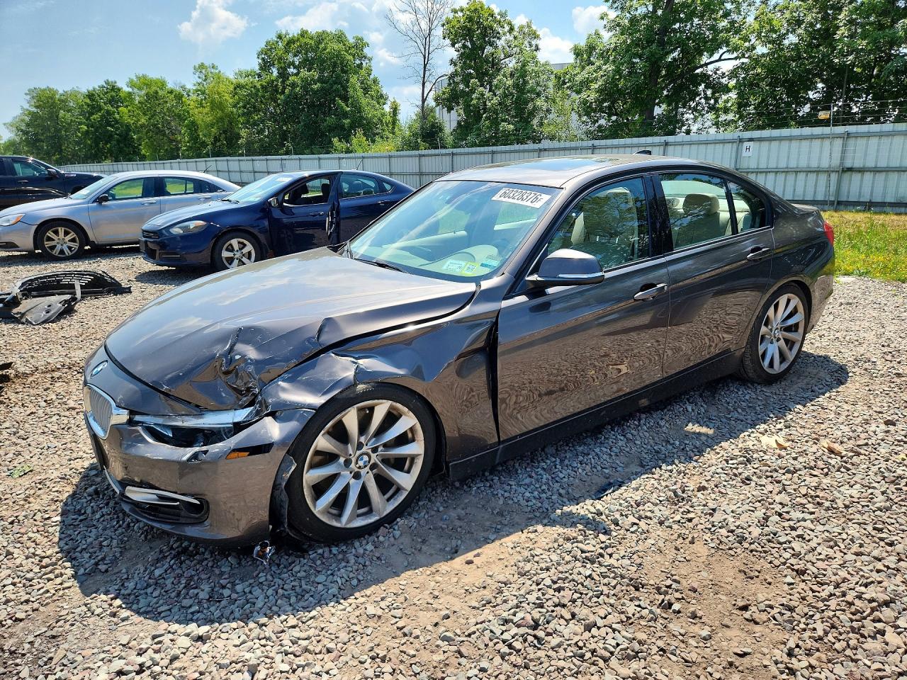 2013 BMW 3 Series 335i xDrive, VIN WBA3B9C52DF140800 — Front end