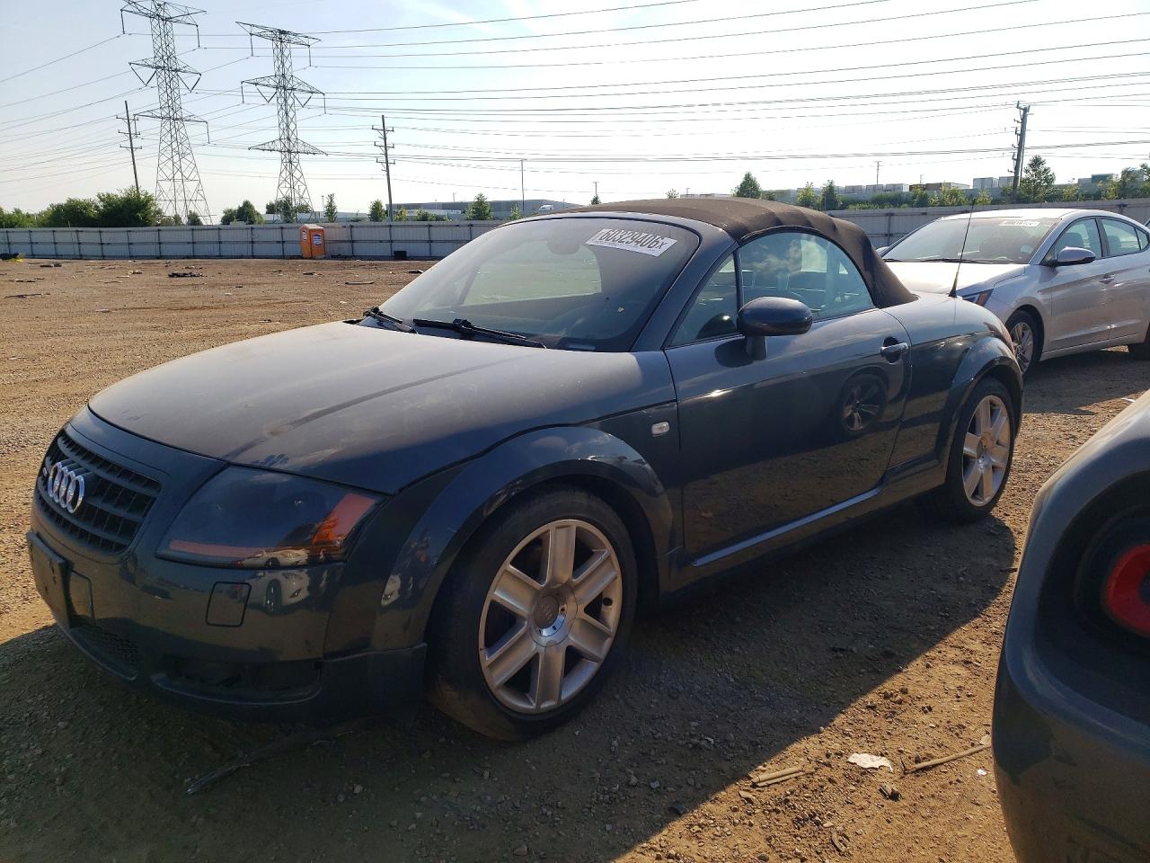 2004 Audi TT, VIN TRUUT28N741005495 — Механическое