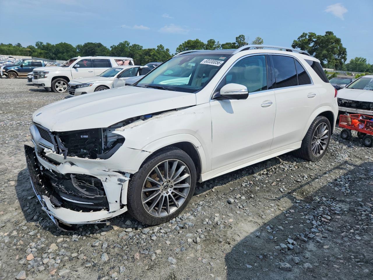2020 Mercedes-Benz GLE 350, VIN 4JGFB4JB9LA293158 — Front end