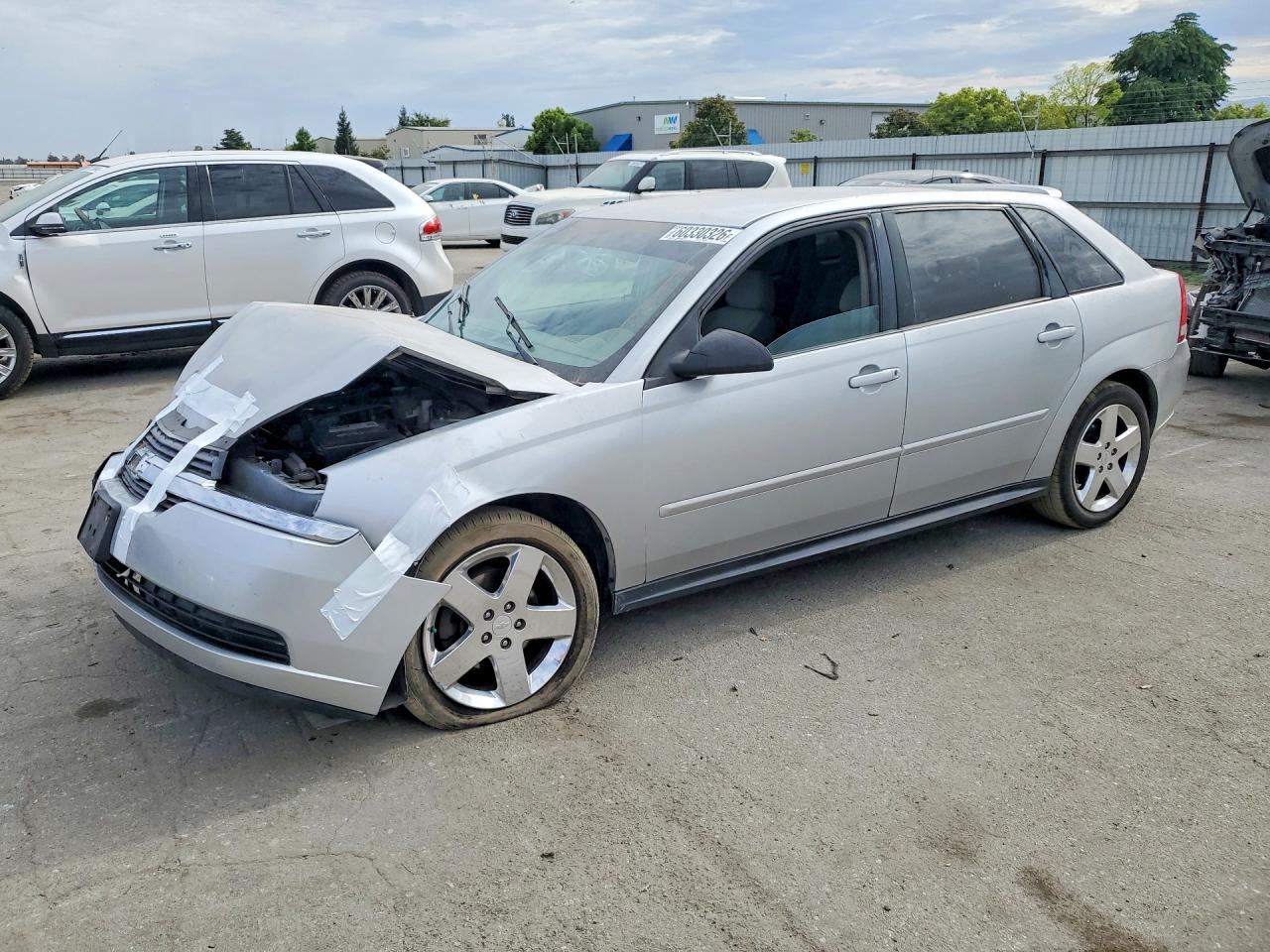 2005 Chevrolet Malibu Maxx LS, VIN 1G1ZT64835F162235 — Front end