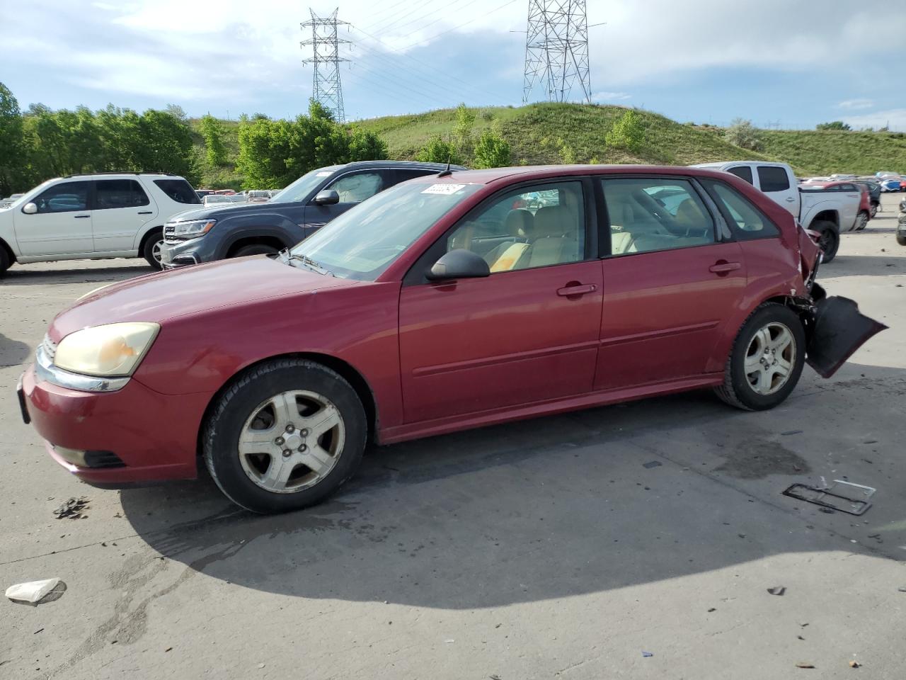 2004 Chevrolet Malibu Maxx LT, VIN 1G1ZU648X4F143788 — Rear end