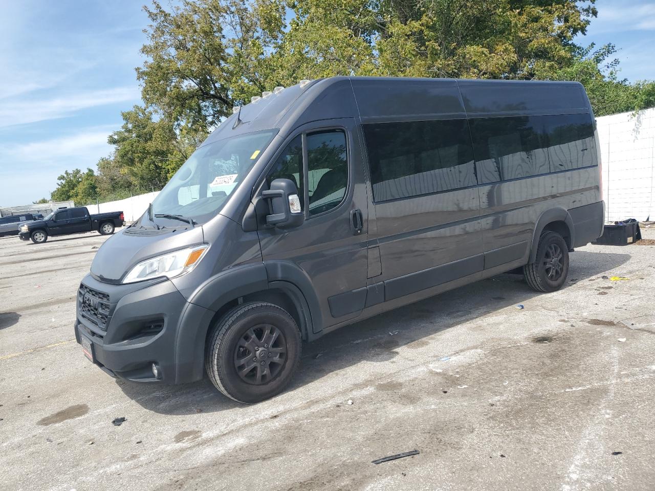 2023 Ram ProMaster Window Van, VIN 3C6MRVUG8PE557467 — Hail