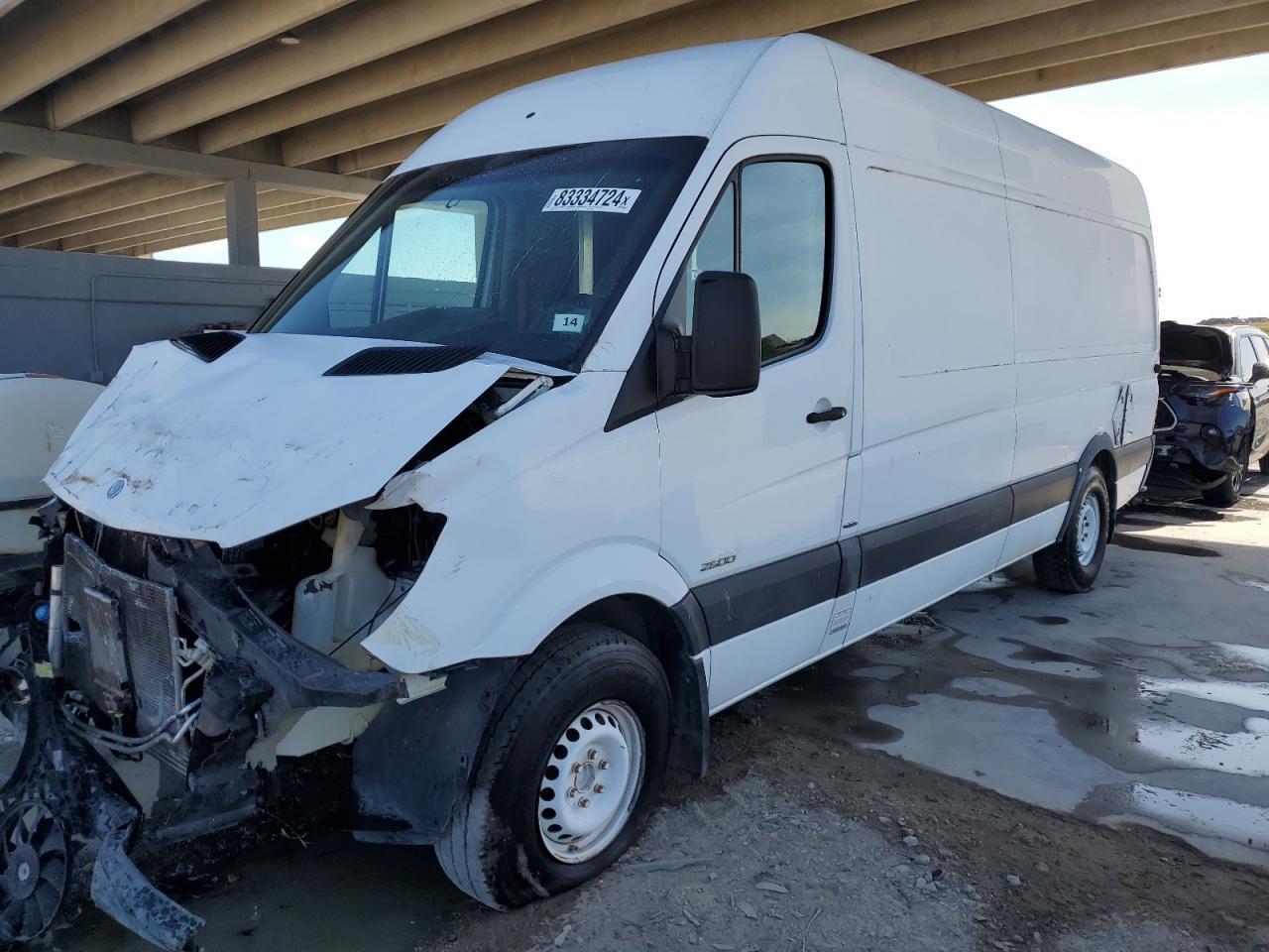 2014 Mercedes-Benz Sprinter, VIN WD3PE8DE8E5899179 — Front end
