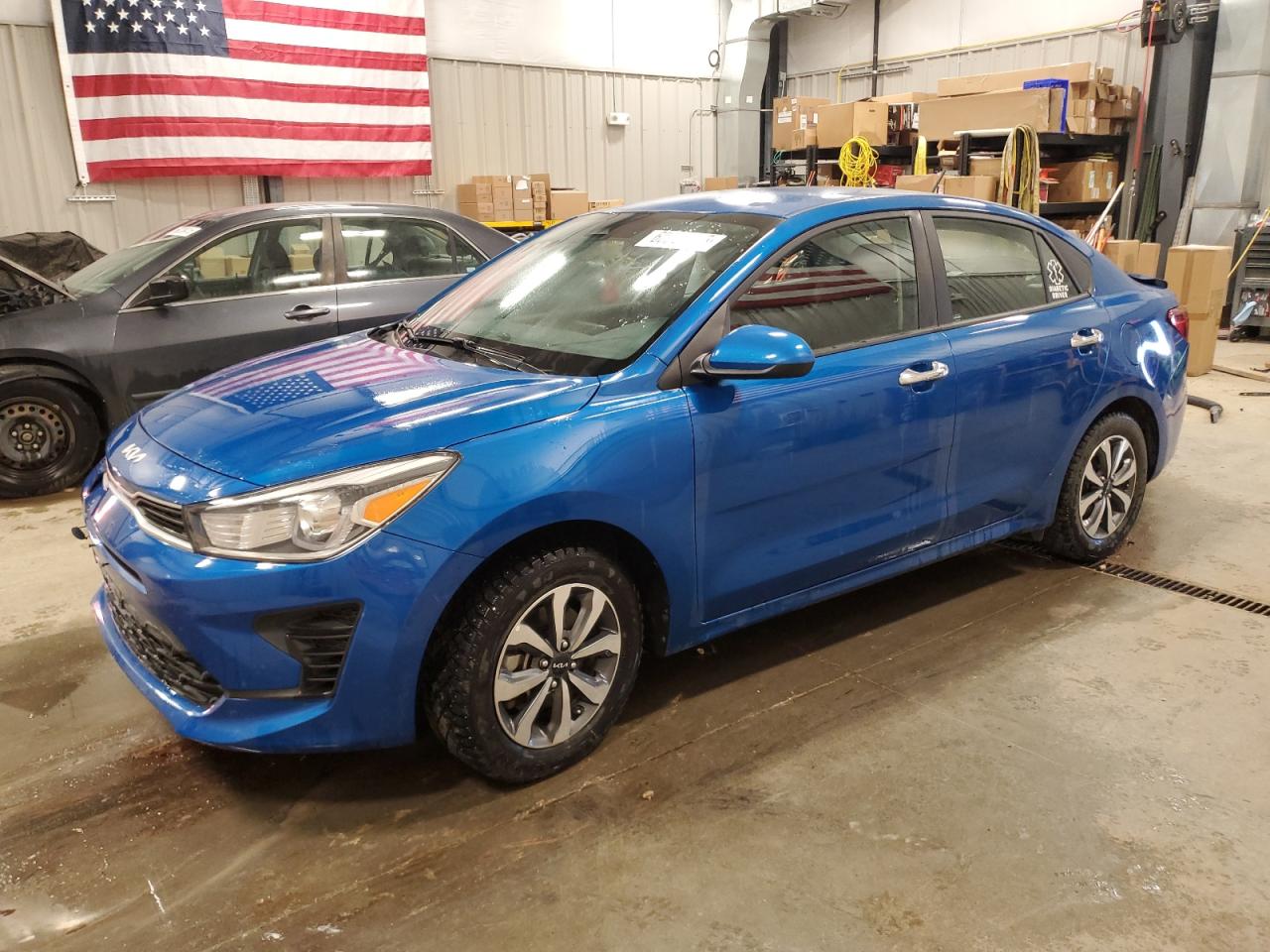 2023 Kia Rio LX, VIN 3KPA24AD0PE517498 — Rear end