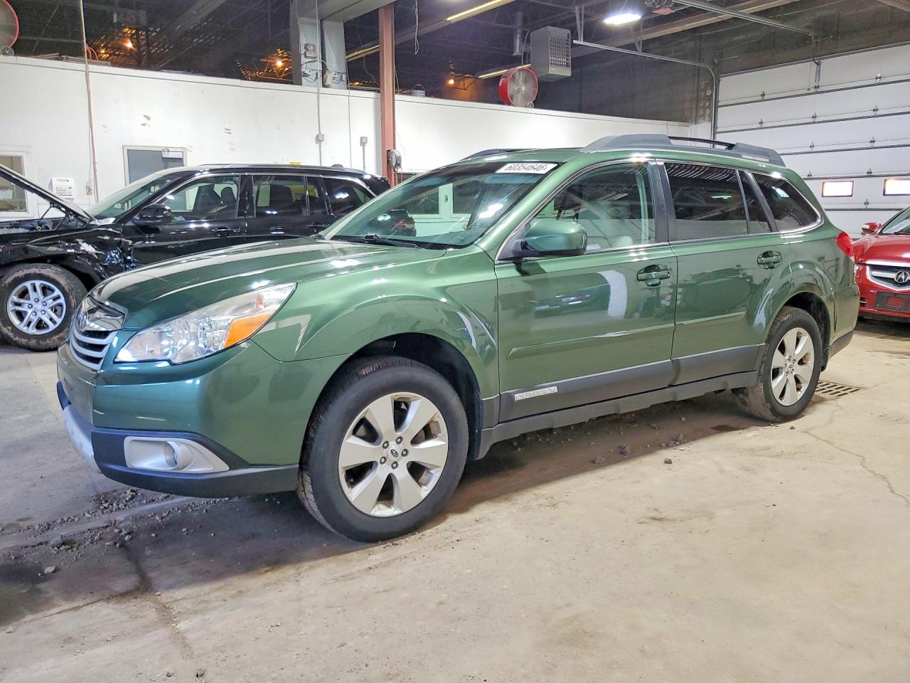 2011 Subaru Outback Limited Power Moon, VIN 4S4BRBKC9B3446260 — Hail