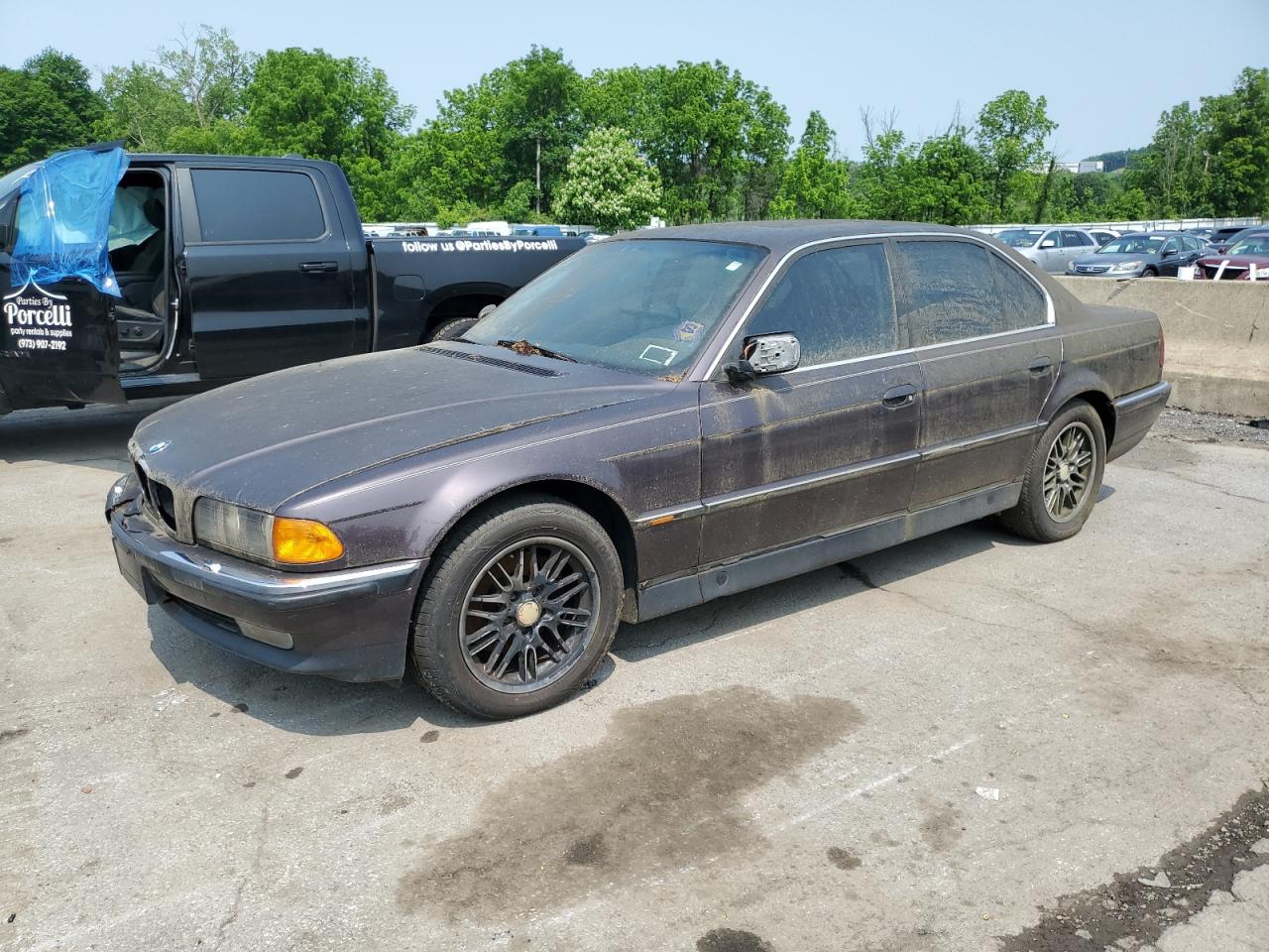 1995 BMW 7 Series 740i, VIN WBAGF6325SDH05563 — Front end