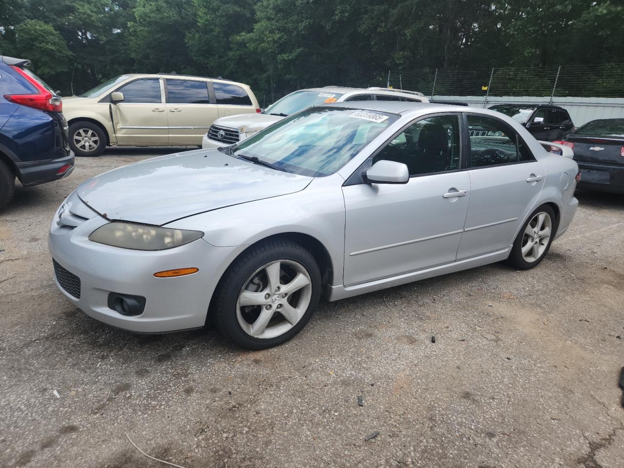2006 Mazda 6 Sport, VIN 1YVHP80C565M35562 — Крыша