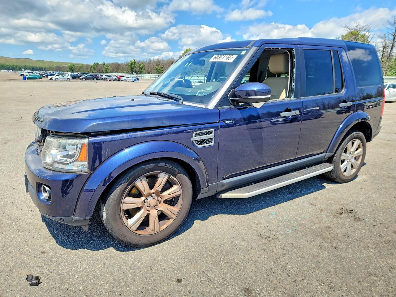 2015 Land Rover LR4 HSE, VIN SALAG2V61FA749006 — Engine fire