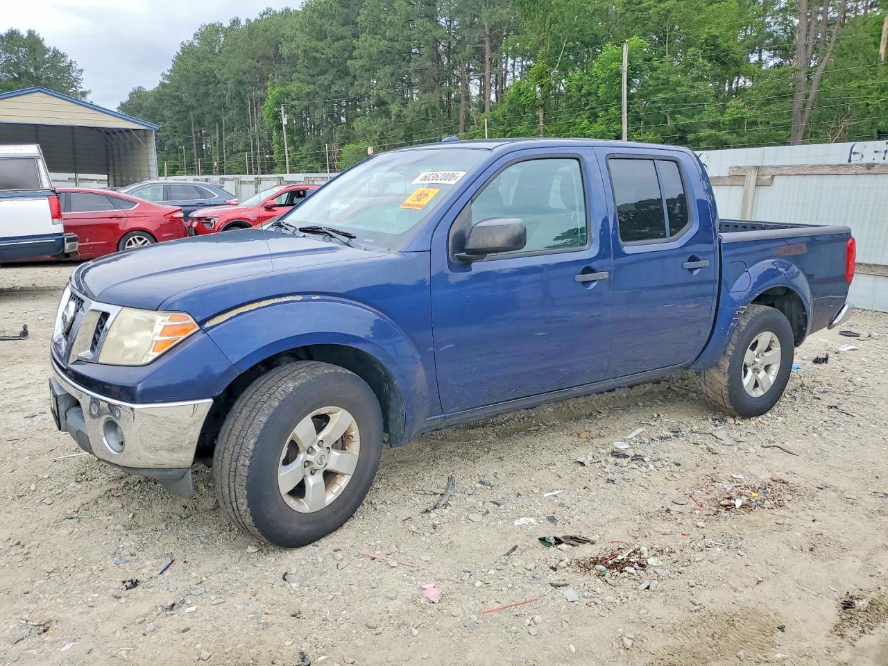2011 Nissan Frontier SV, VIN 1N6AD0ER2BC423595 — Rear end