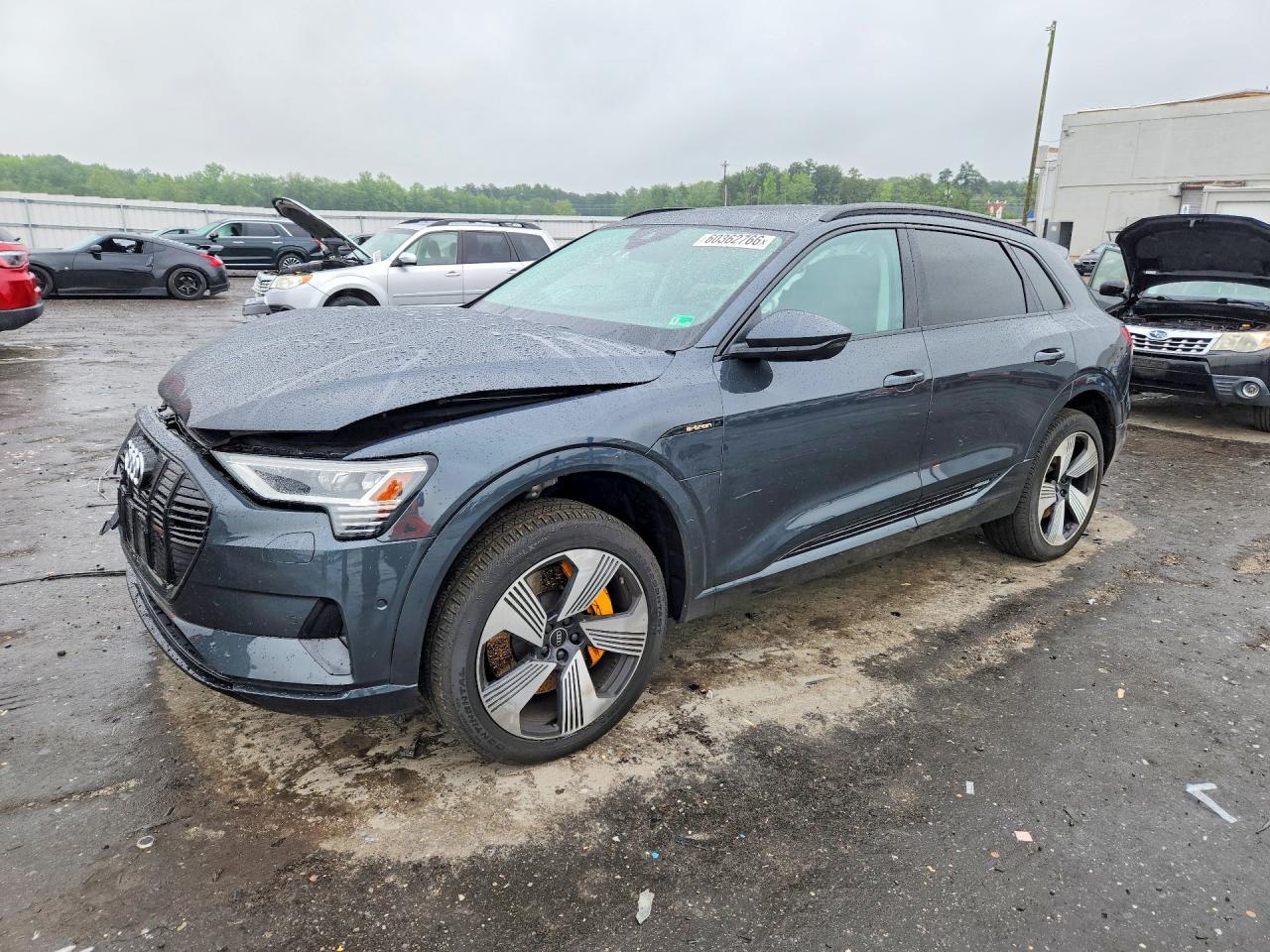 2022 Audi e-tron Premium Plus, VIN WA1LAAGEXNB005293 — Front end