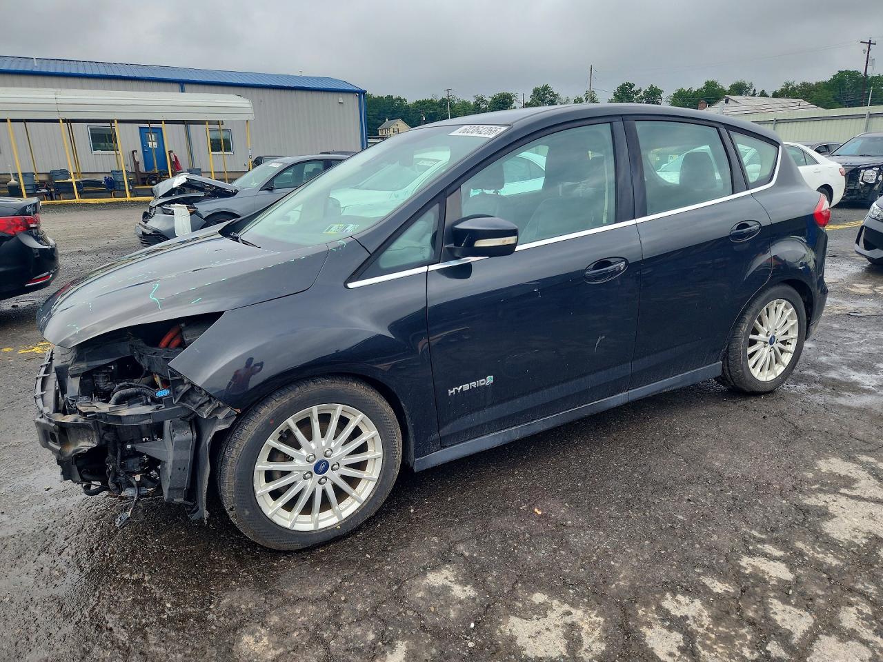 2013 Ford C-Max SEL, VIN 1FADP5BU8DL546758 — Front end