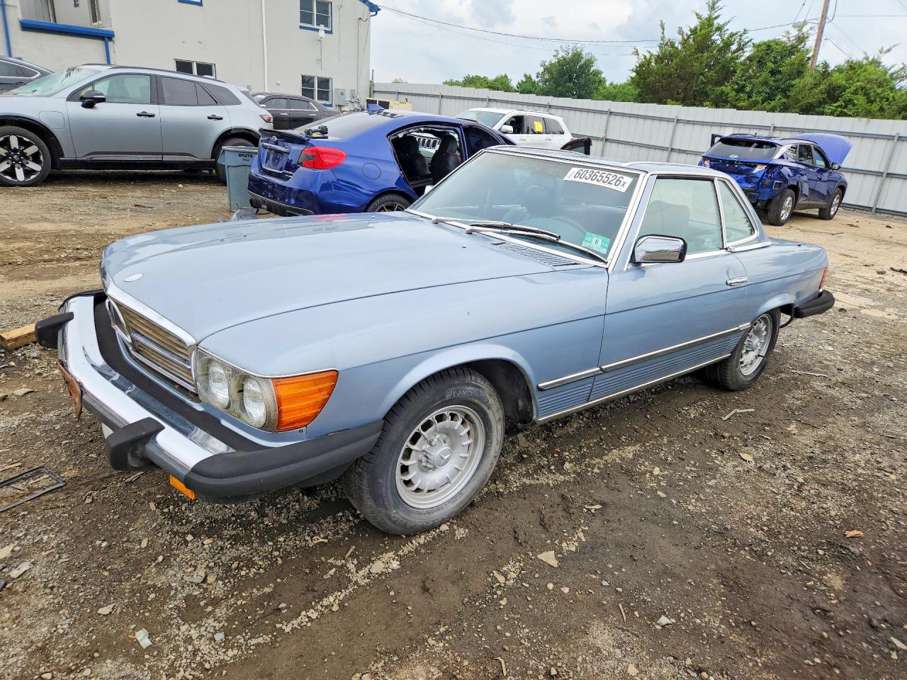 1984 Mercedes-Benz 380 SL, VIN WDBBA45A6EA005430 — Mechanical