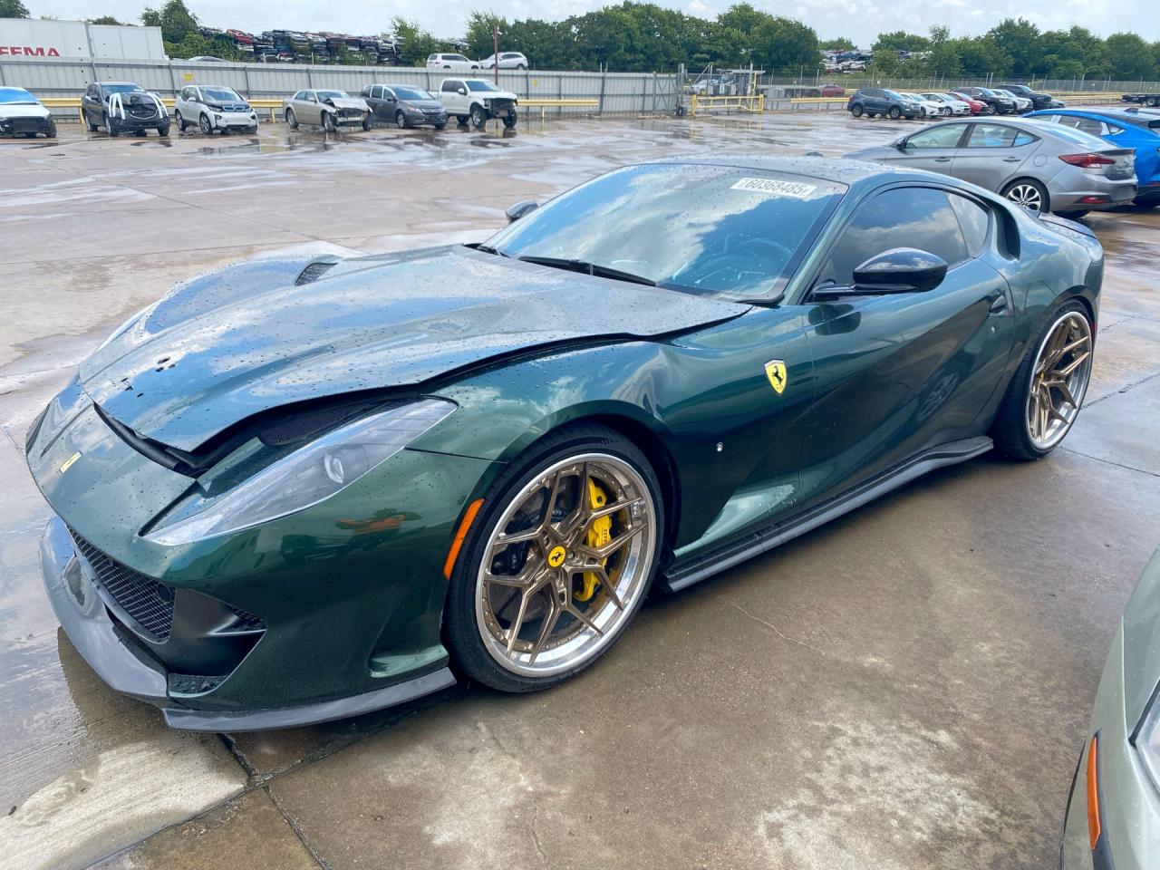 2020 Ferrari 812, VIN ZFF83CLAXL0252215 — Front end