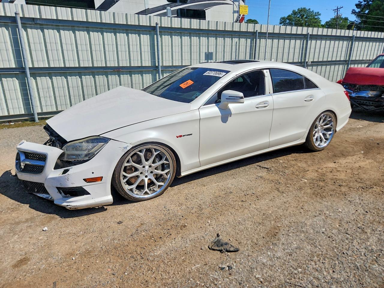 2013 Mercedes-Benz CLS 550, VIN WDDLJ7DB2DA062147 — Front end