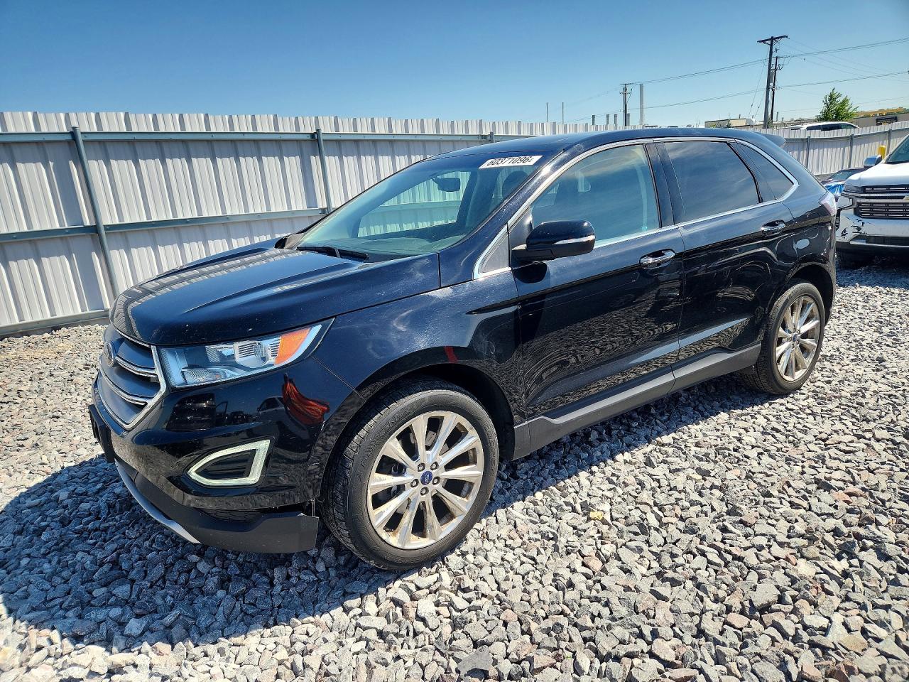 2017 Ford Edge Titanium, VIN 2FMPK4K86HBB21463 — Hail