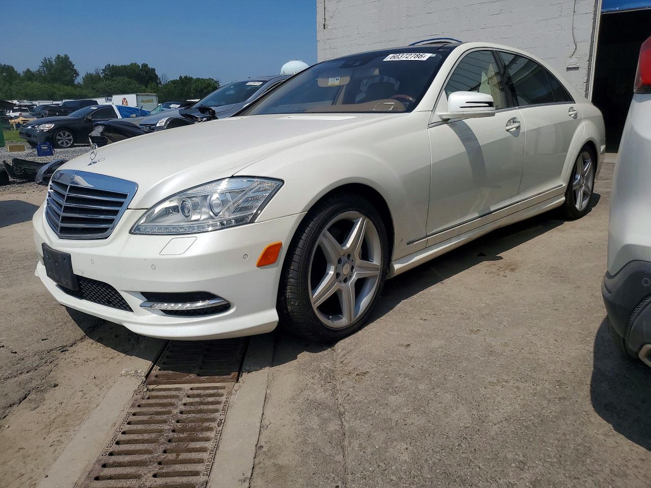 2010 Mercedes-Benz S 550, VIN WDDNG8GB6AA350287 — Rear end