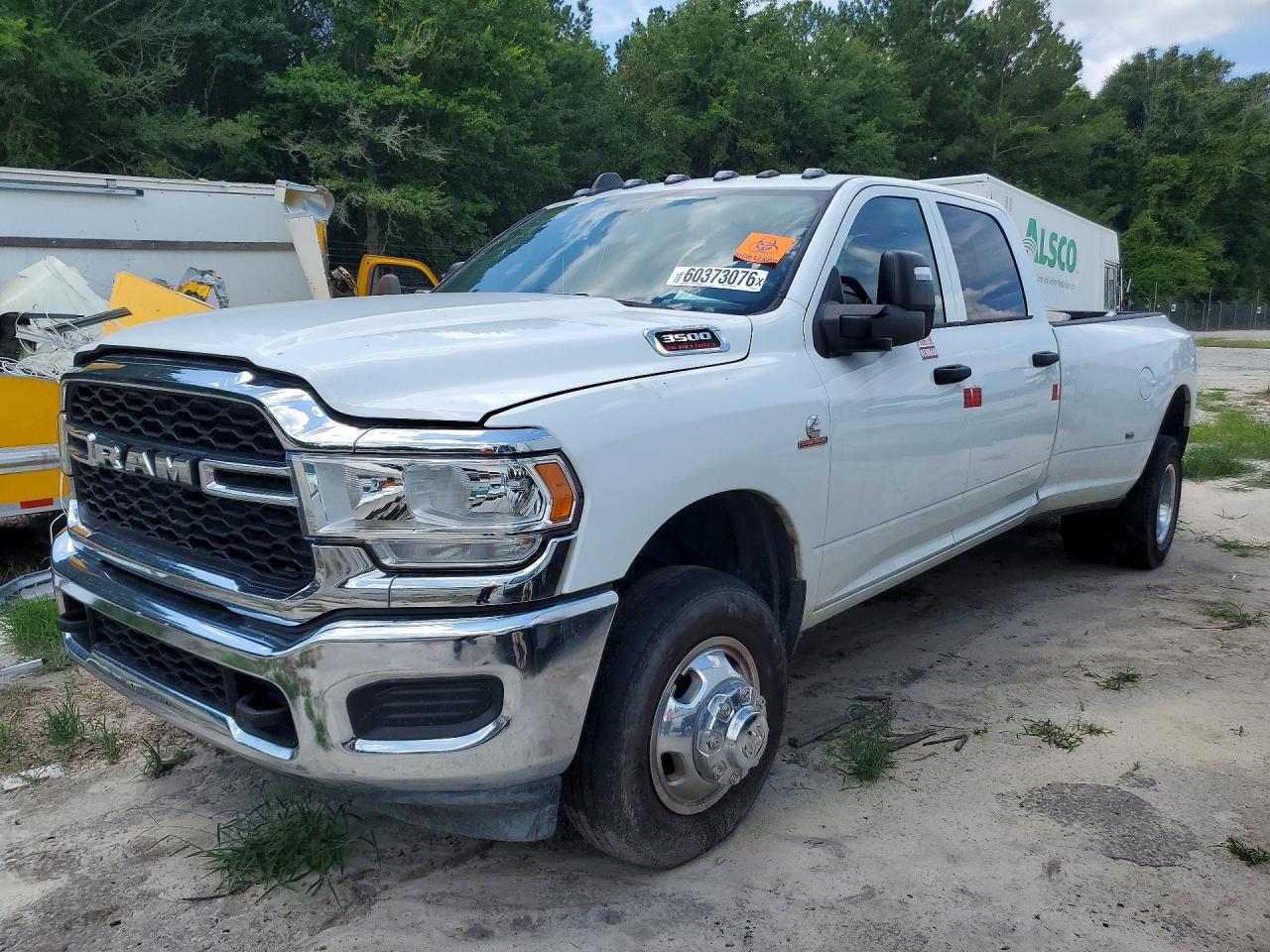 2024 Ram 3500 Tradesman, VIN 3C63RRGL6RG215180 — Vandalism
