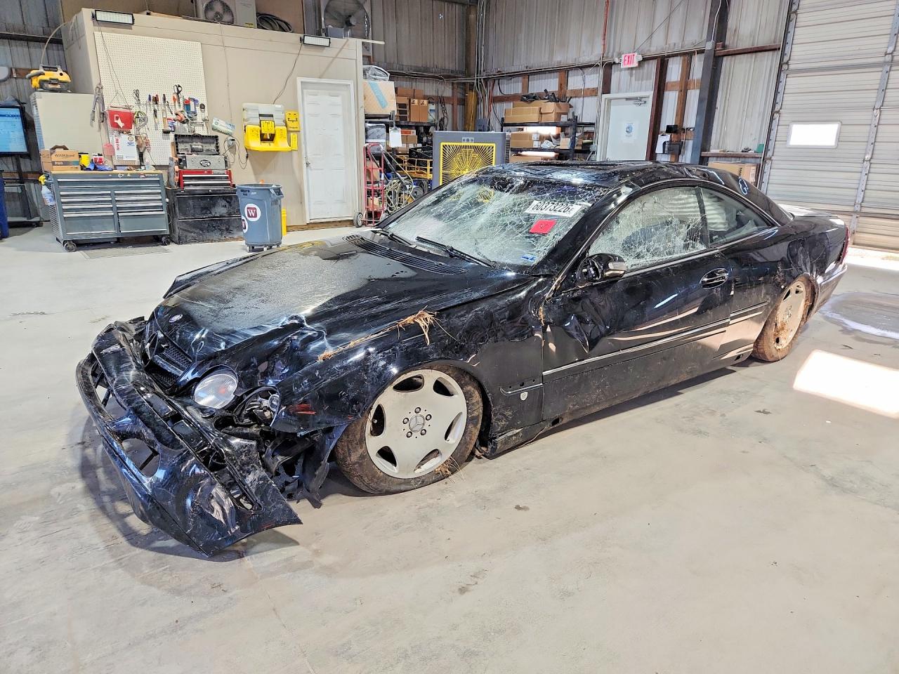 2002 Mercedes-Benz CL 500/600, VIN WDBPJ78J92A023645 — Rollover