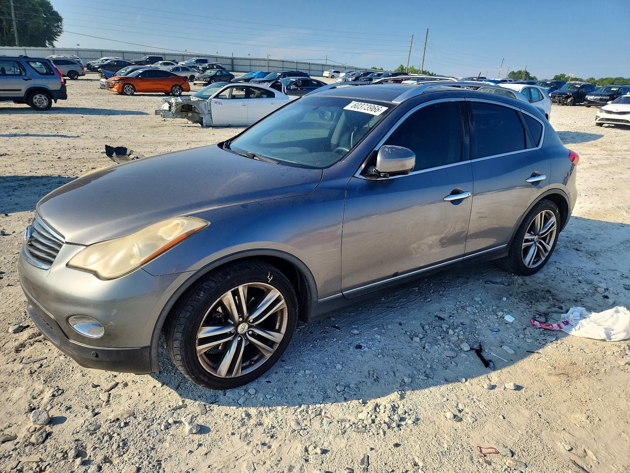 2011 Infiniti EX Journey, VIN JN1AJ0HR2BM851882 — Side