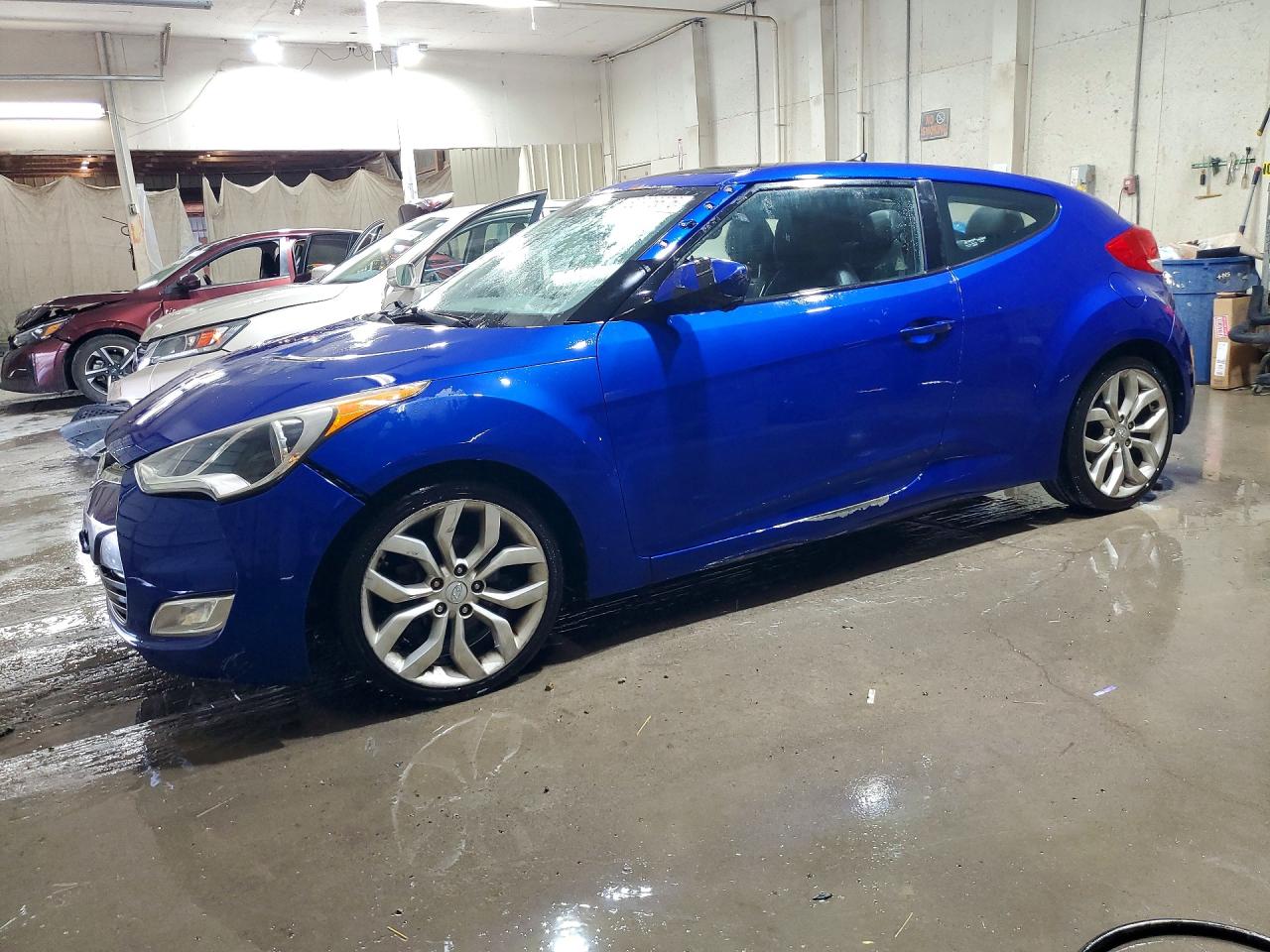 2013 Hyundai Veloster w/Black Int, VIN KMHTC6AD4DU169876 — All over