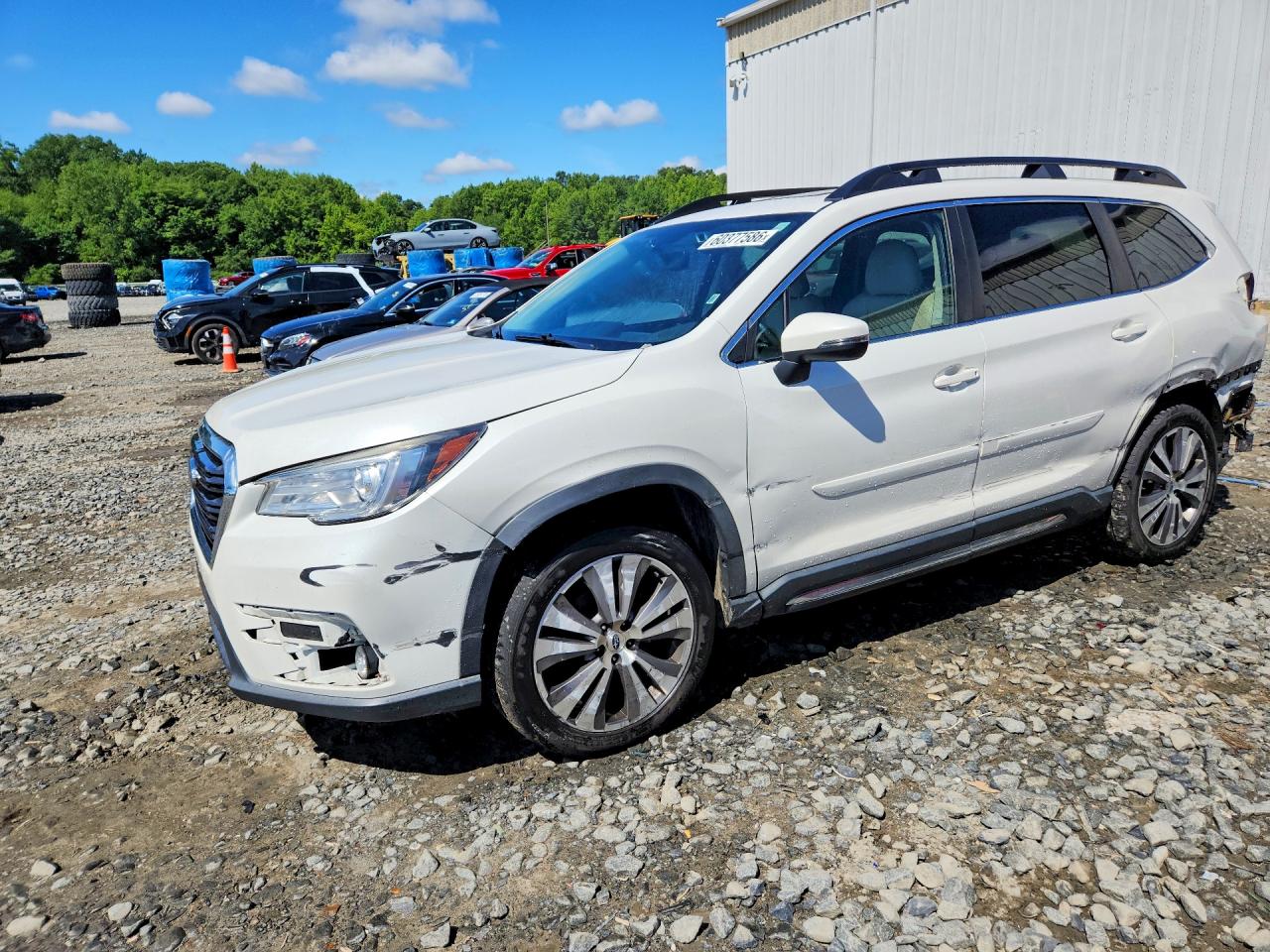 2020 Subaru Ascent Limited, VIN 4S4WMALD1L3469468 — Rear end