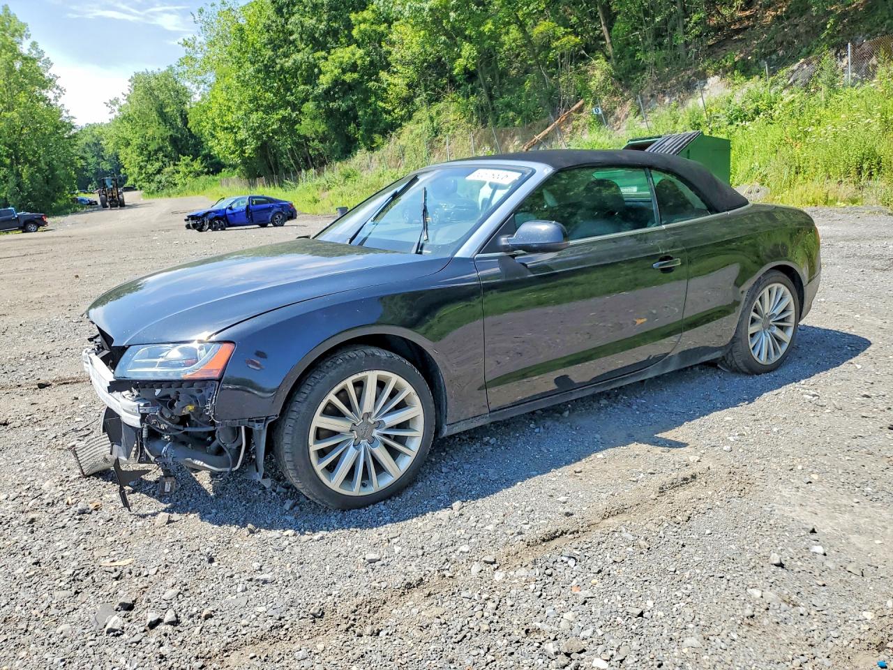 2012 Audi A5 Premium Plus, VIN WAULFAFHXCN006715 — Front end