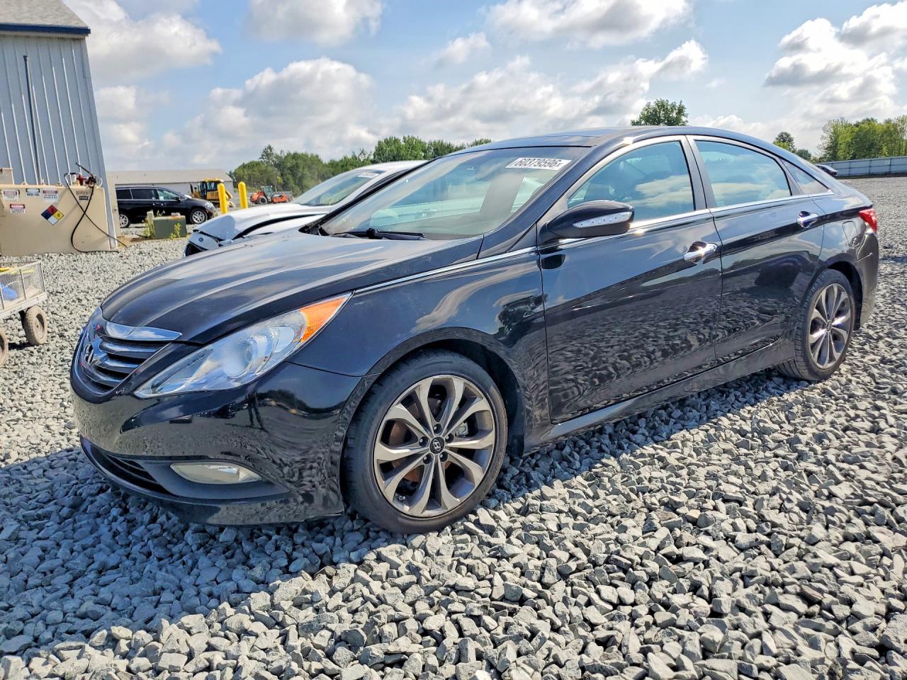 2014 Hyundai Sonata Limited, VIN 5NPEC4ABXEH929997 — Engine fire