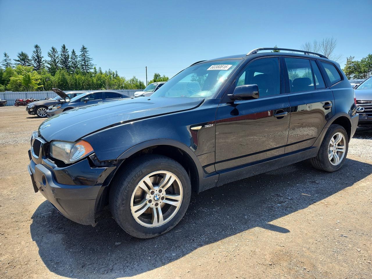 2004 BMW X3 3.0i, VIN WBXPA93464WC31735 — Перед