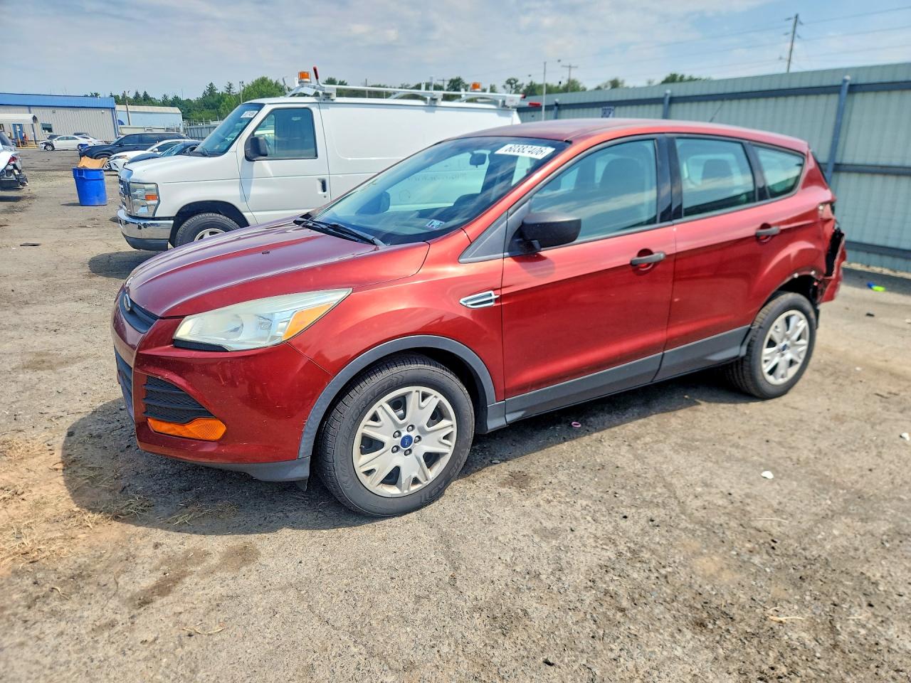 2016 Ford Escape S, VIN 1FMCU0F79GUC21018 — Rear end