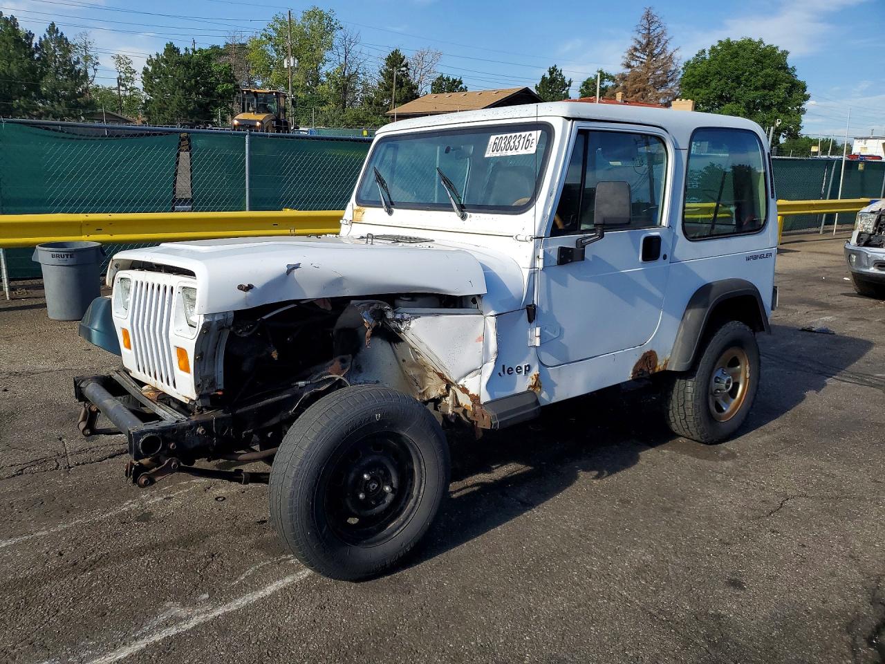 1994 Jeep Wrangler S, VIN 1J4FY19P2RP407101 — Front end