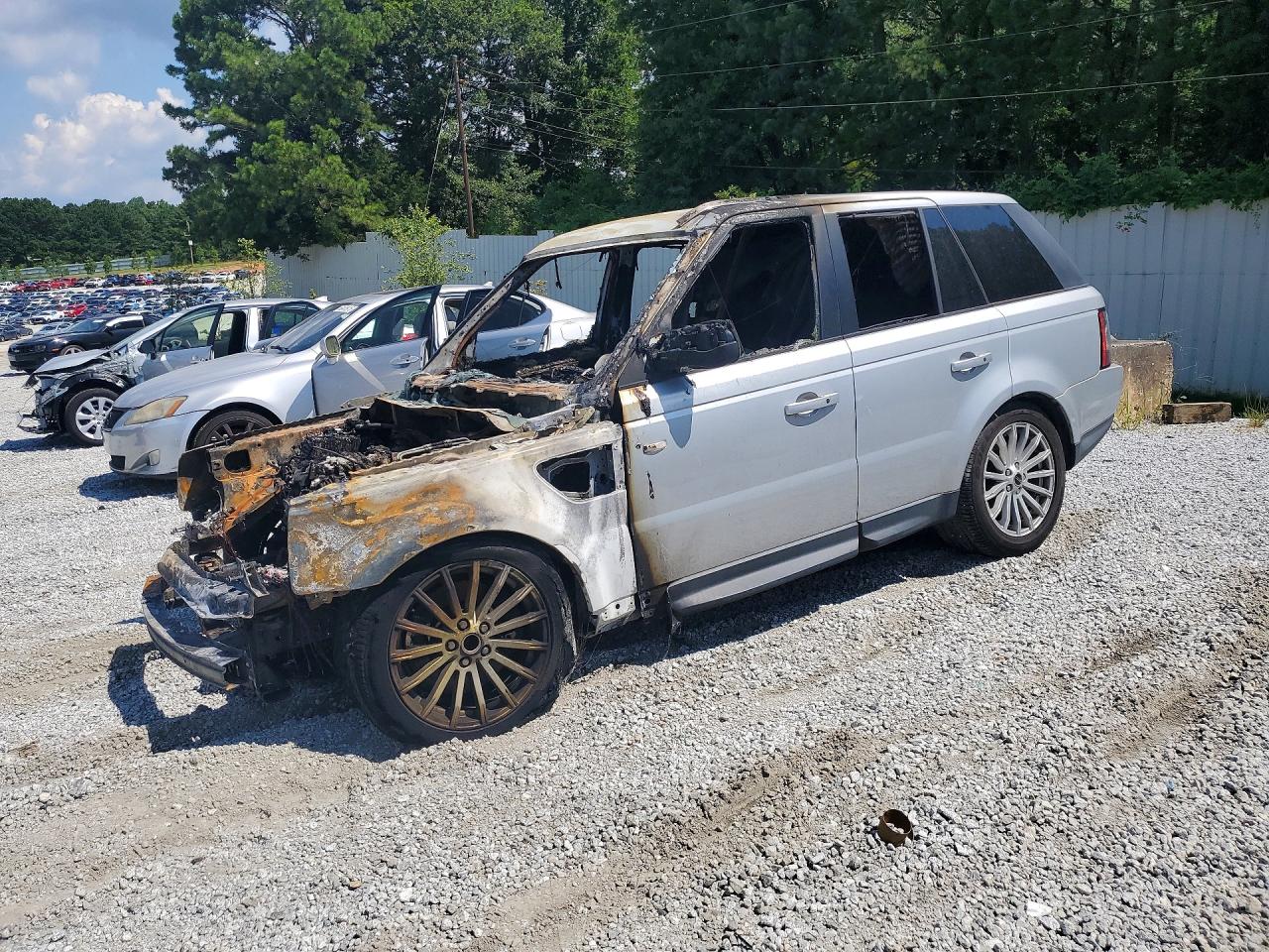 2012 Land Rover Range Rover Sport HSE, VIN SALSF2D48CA746882 — Burn