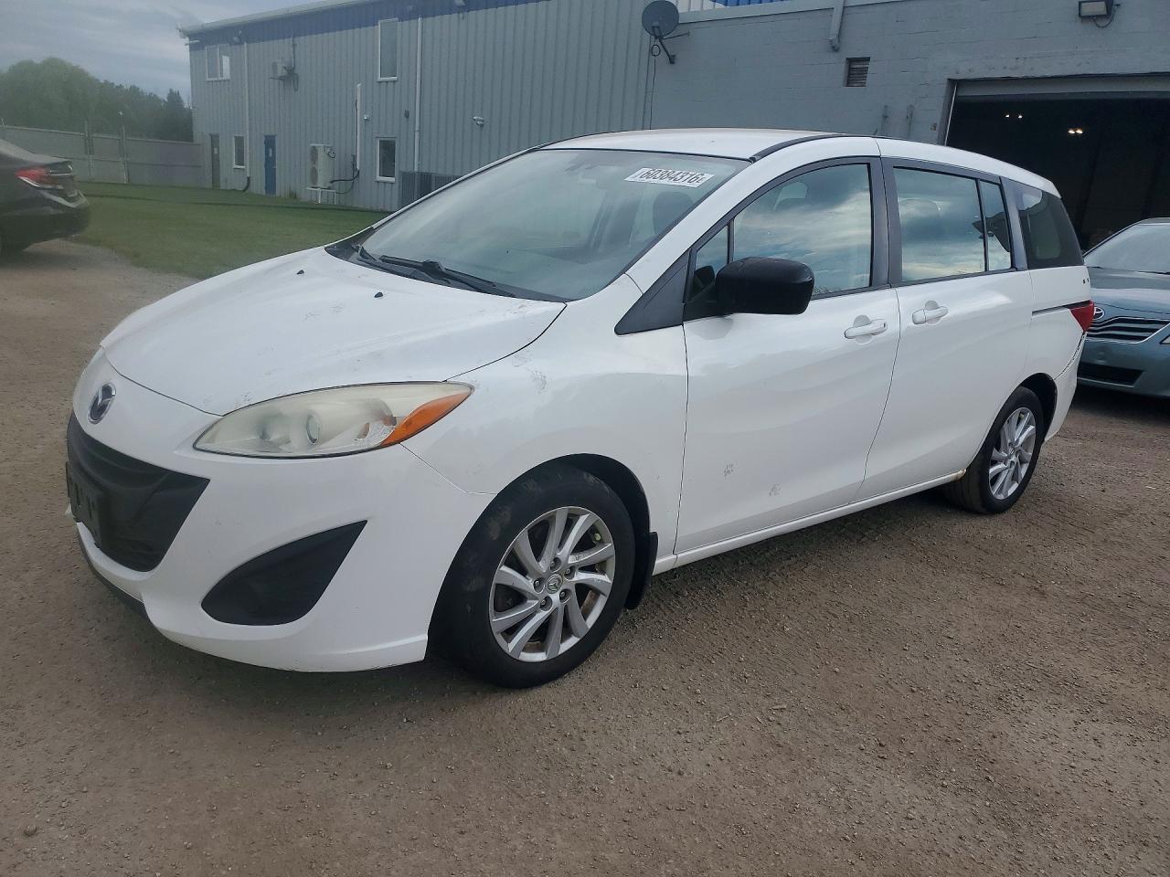 2012 Mazda 5 Touring, VIN JM1CW2CL4C0126475 — Rear end