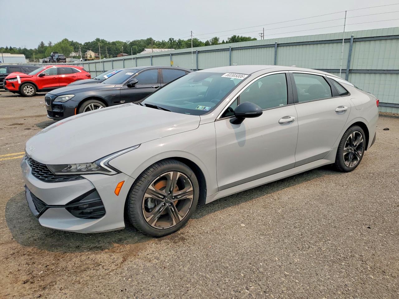 2022 Kia K5 GT-Line, VIN 5XXG64J29NG143376 — Undercarriage
