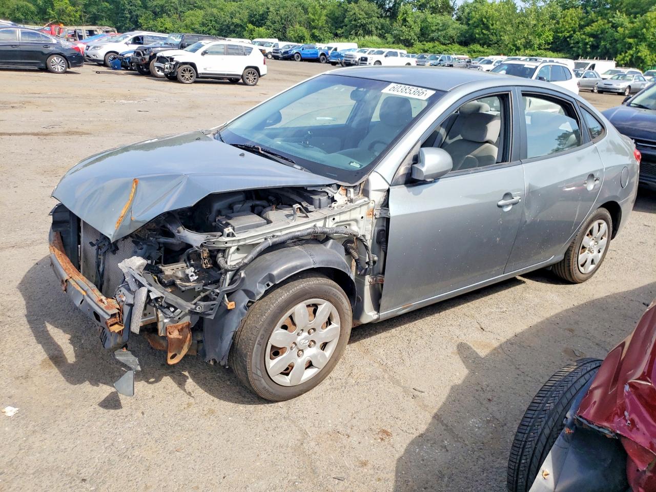 2010 Hyundai Elantra GLS, VIN KMHDU4AD5AU958054 — Front end