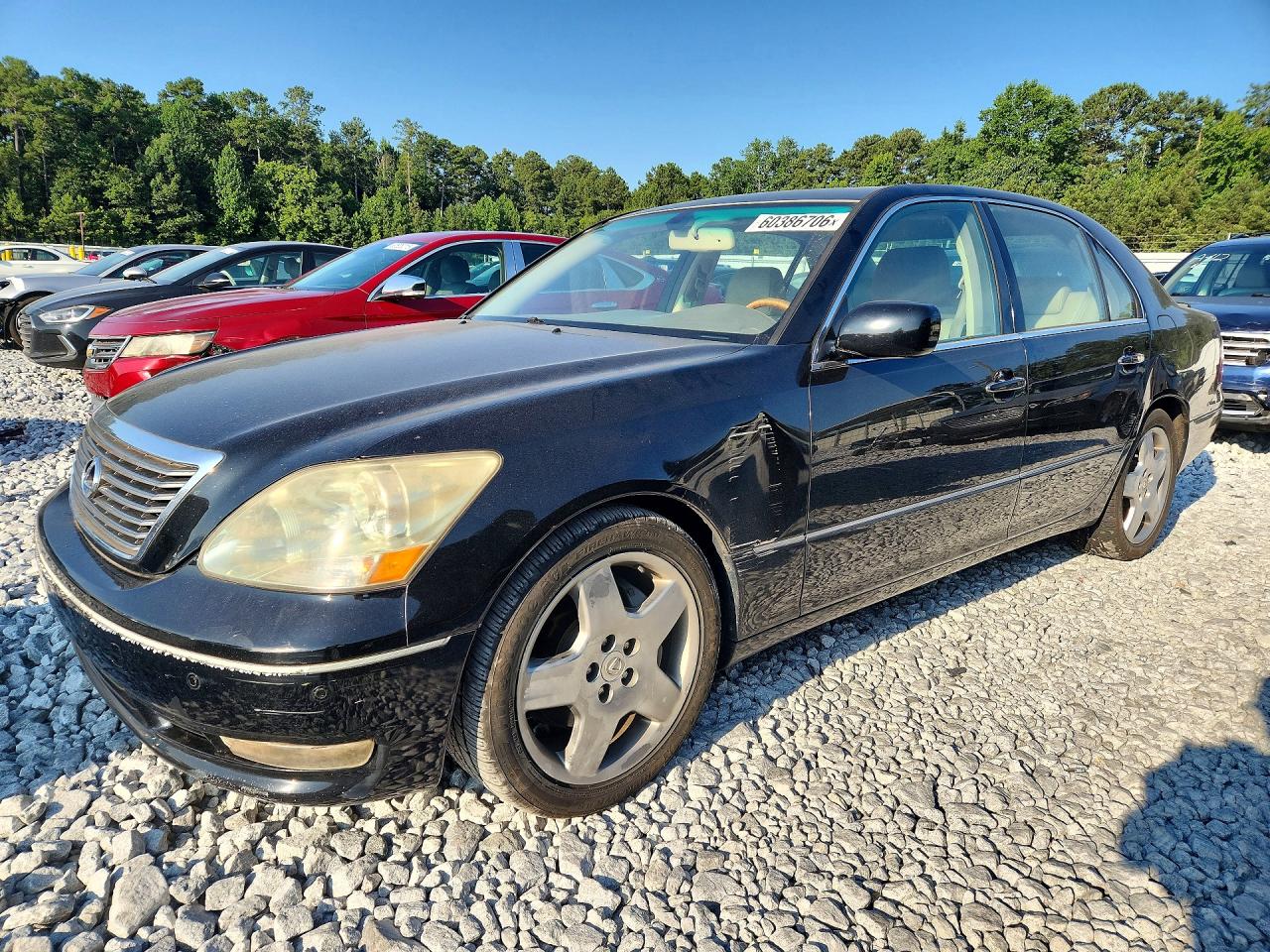 2006 Lexus LS 430, VIN JTHBN36F765053943 — Front end