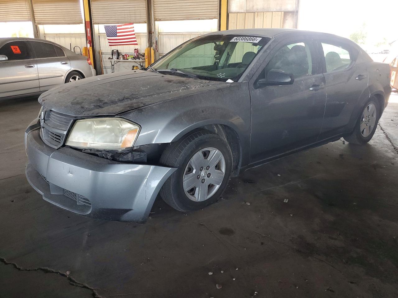 2008 Dodge Avenger SE, VIN 1B3LC46K28N102758 — Front end
