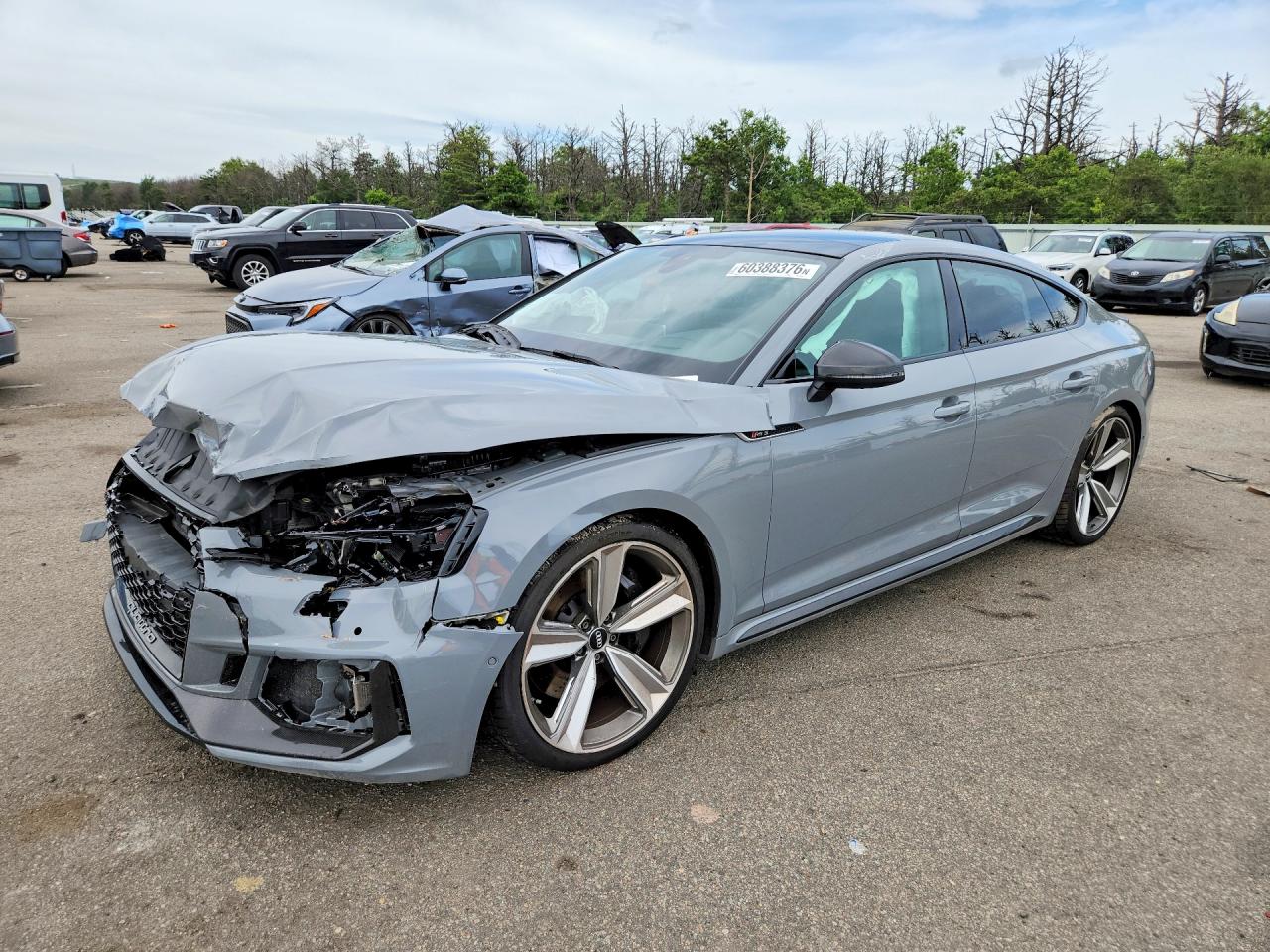 2019 Audi RS 5 Sportback, VIN WUABWCF56KA901644 — Front end