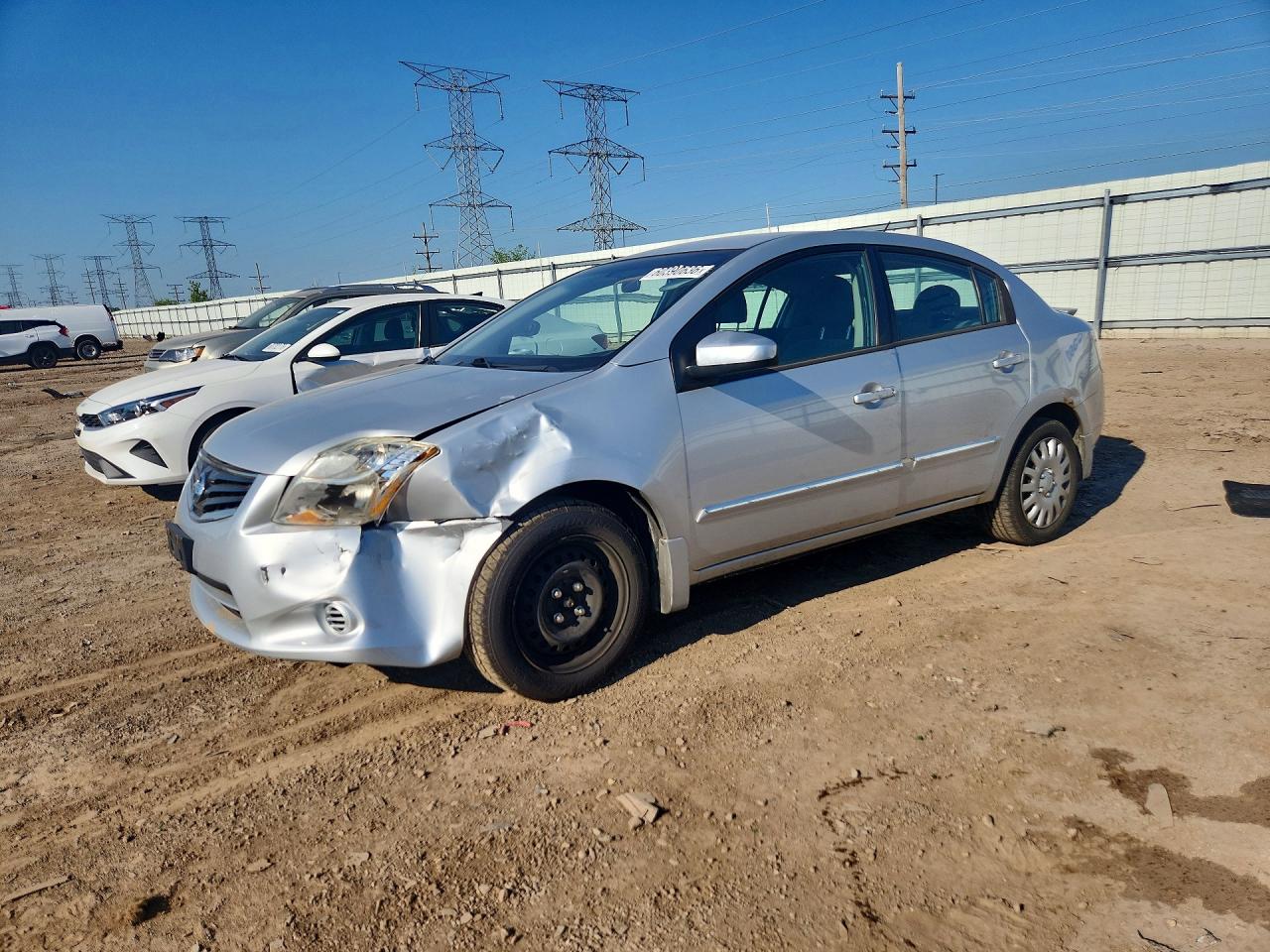 2011 Nissan Sentra S, VIN 3N1AB6AP9BL660611 — Front end