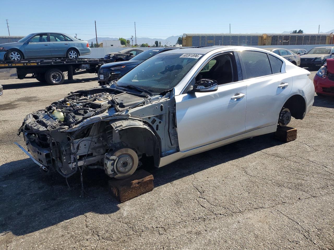 2017 Infiniti Q50 Premium, VIN JN1EV7AP9HM738575 — Stripped