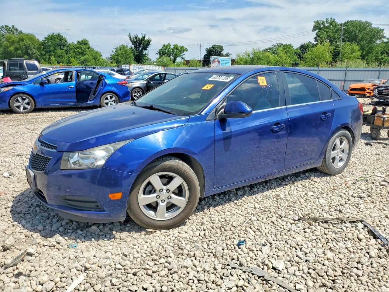 2013 Chevrolet Cruze 1LT, VIN 1G1PC5SB5D7263642 — Prior damage history