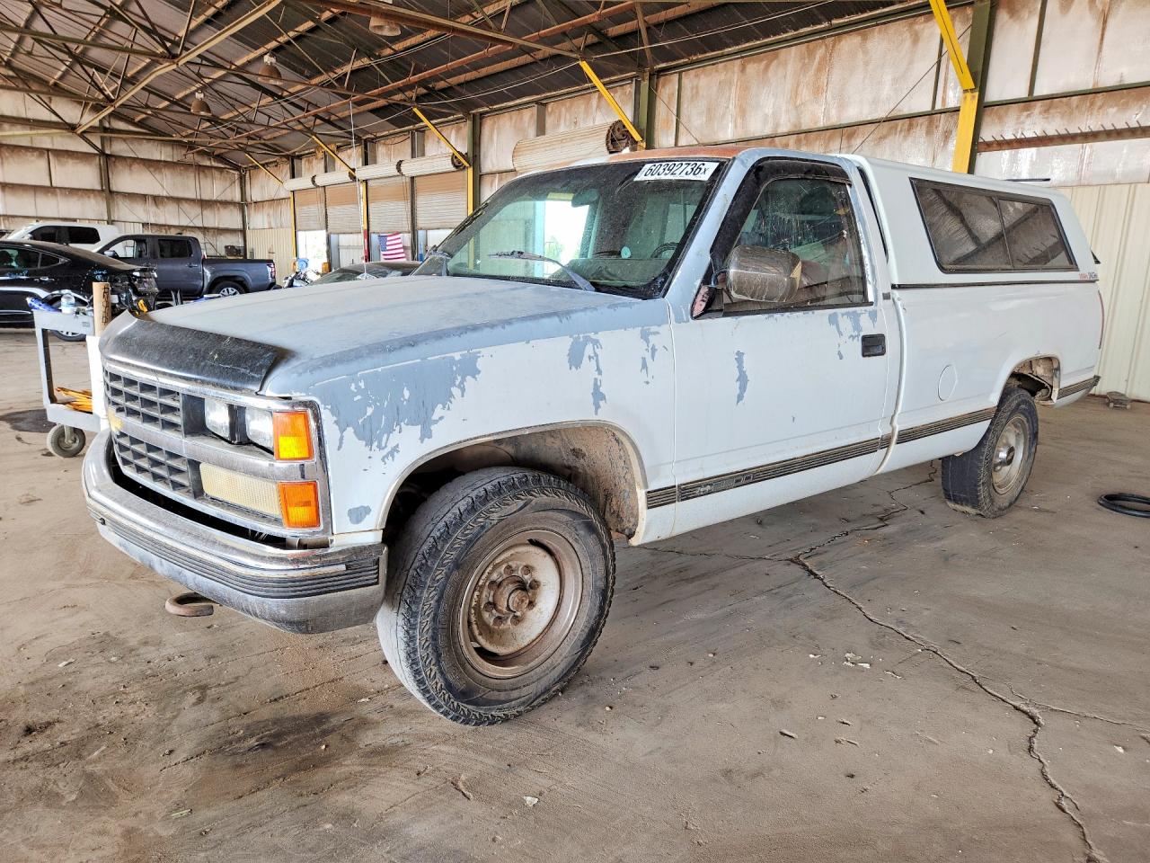 1989 Chevrolet Silverado 2500, VIN 1GCGC24K2KE177202 — Rear end