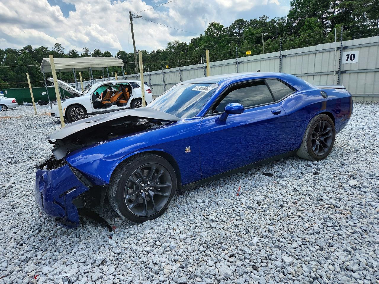 2020 Dodge Challenger R/T Scat Pack, VIN 2C3CDZFJ5LH246343 — Перед