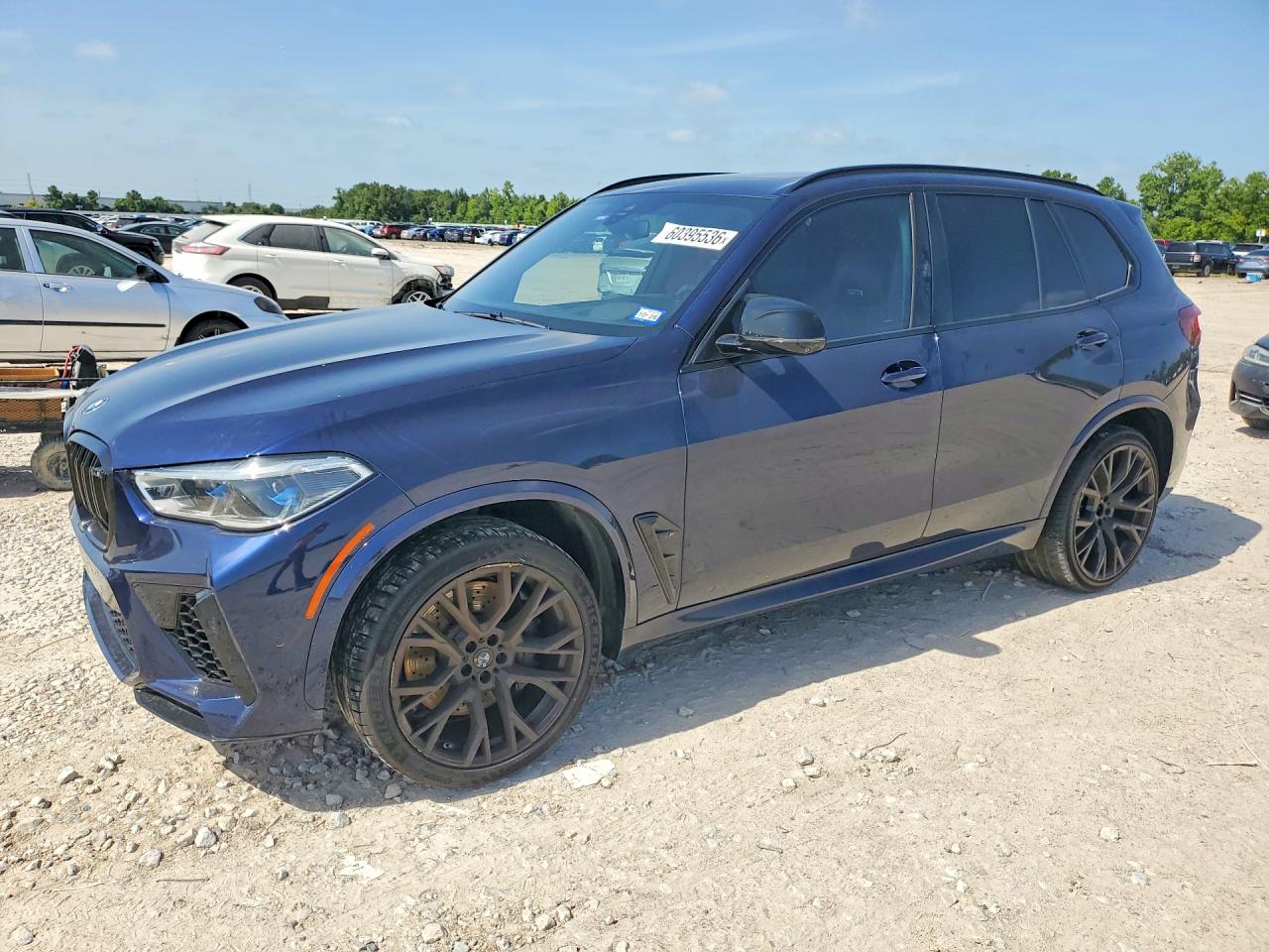2021 BMW X5 M, VIN 5YMJU0C04M9F62337 — Water / flood