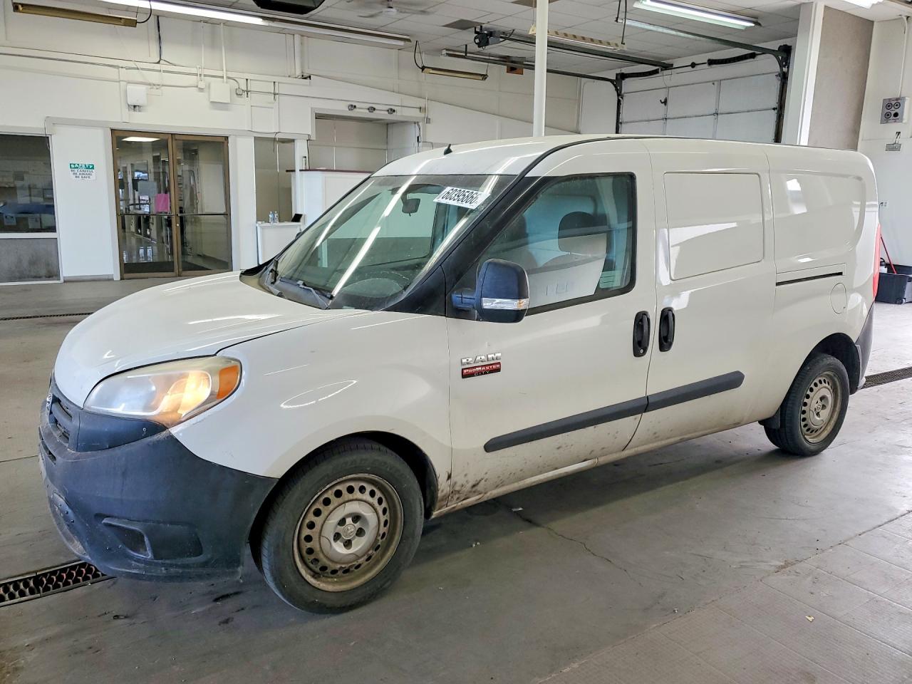 2017 Ram ProMaster City Cargo Tradesman, VIN ZFBERFAB8H6E51187 — Rear end