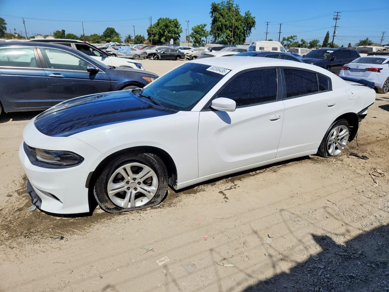 2020 Dodge Charger SXT, VIN 2C3CDXBG2LH186469 — Rear end