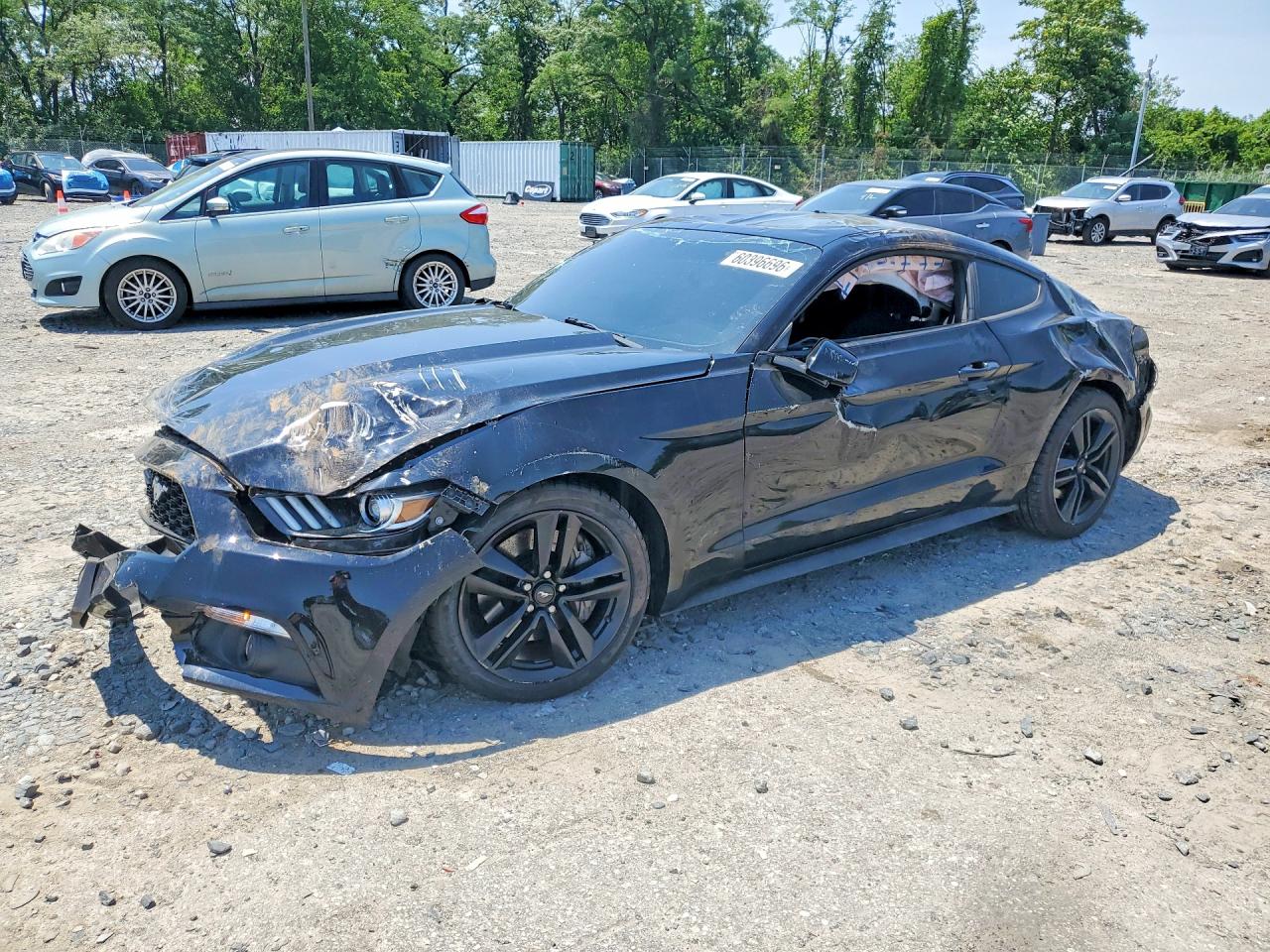 2017 Ford Mustang EcoBoost, VIN 1FA6P8TH6H5328887 — All over