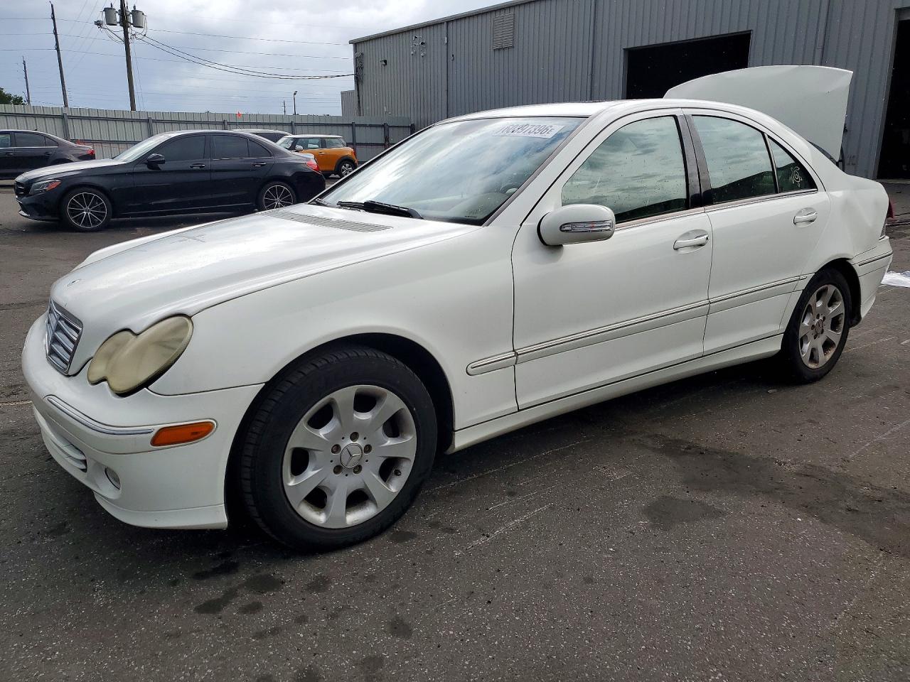 2006 Mercedes-Benz C 230 Sport, VIN WDBRF56HX6F740479 — Rear end