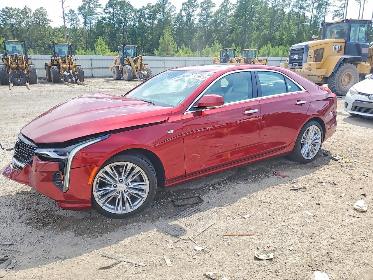 2024 Cadillac CT4 Premium Luxury, VIN 1G6DB5RK9R0124751 — Перед