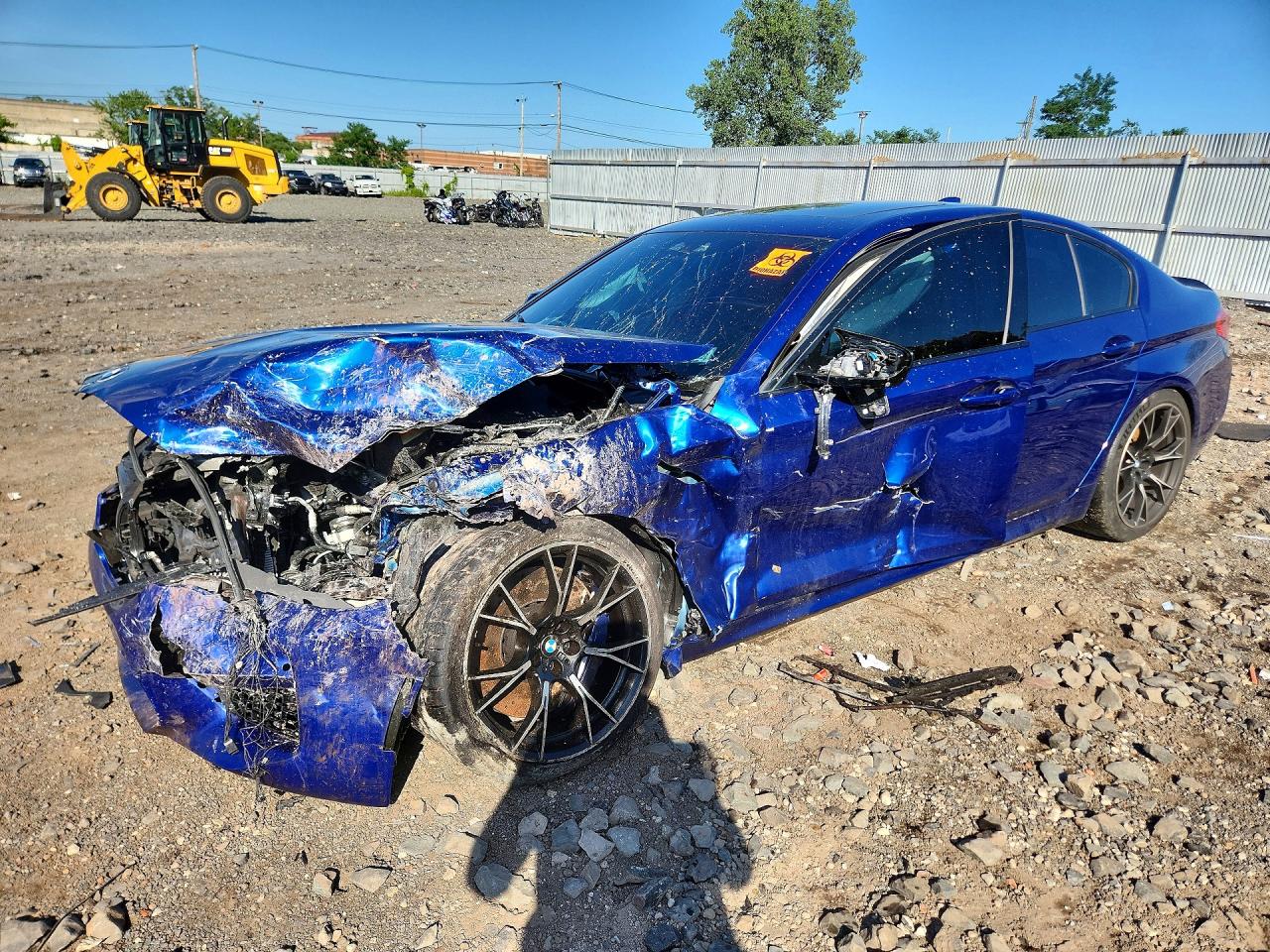 2019 BMW M5 Competition, VIN WBSJF0C59KB446979 — Перед